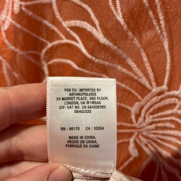 🧡ANTHROPOLOGIE CALENDULA DRESS by Moulinette Soeurs.🧡 Women’s size 4. - Picture 10 of 10